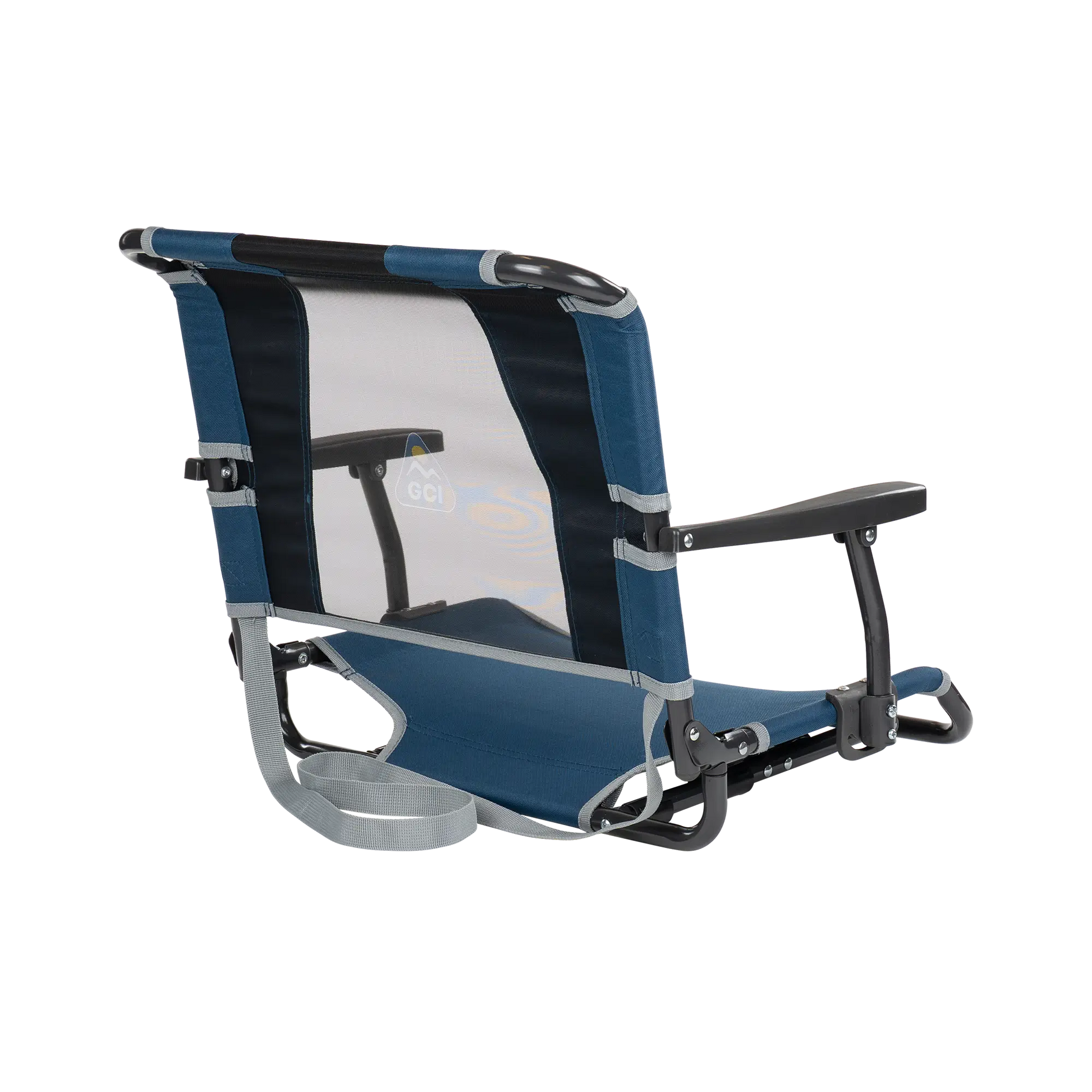 Premium All-Weather Big Comfort Stadium Chair with Armrests - Camp Rocker Chair for Fishing & Beach Trips Detail