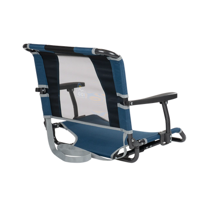 Premium All-Weather Big Comfort Stadium Chair with Armrests - Camp Rocker Chair for Fishing & Beach Trips Detail