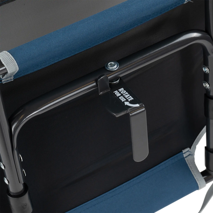 Premium All-Weather Big Comfort Stadium Chair with Armrests - Camp Rocker Chair for Fishing & Beach Trips Detail