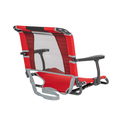 Premium All-Weather Big Comfort Stadium Chair with Armrests - Camp Rocker Chair for Fishing & Beach Trips Detail