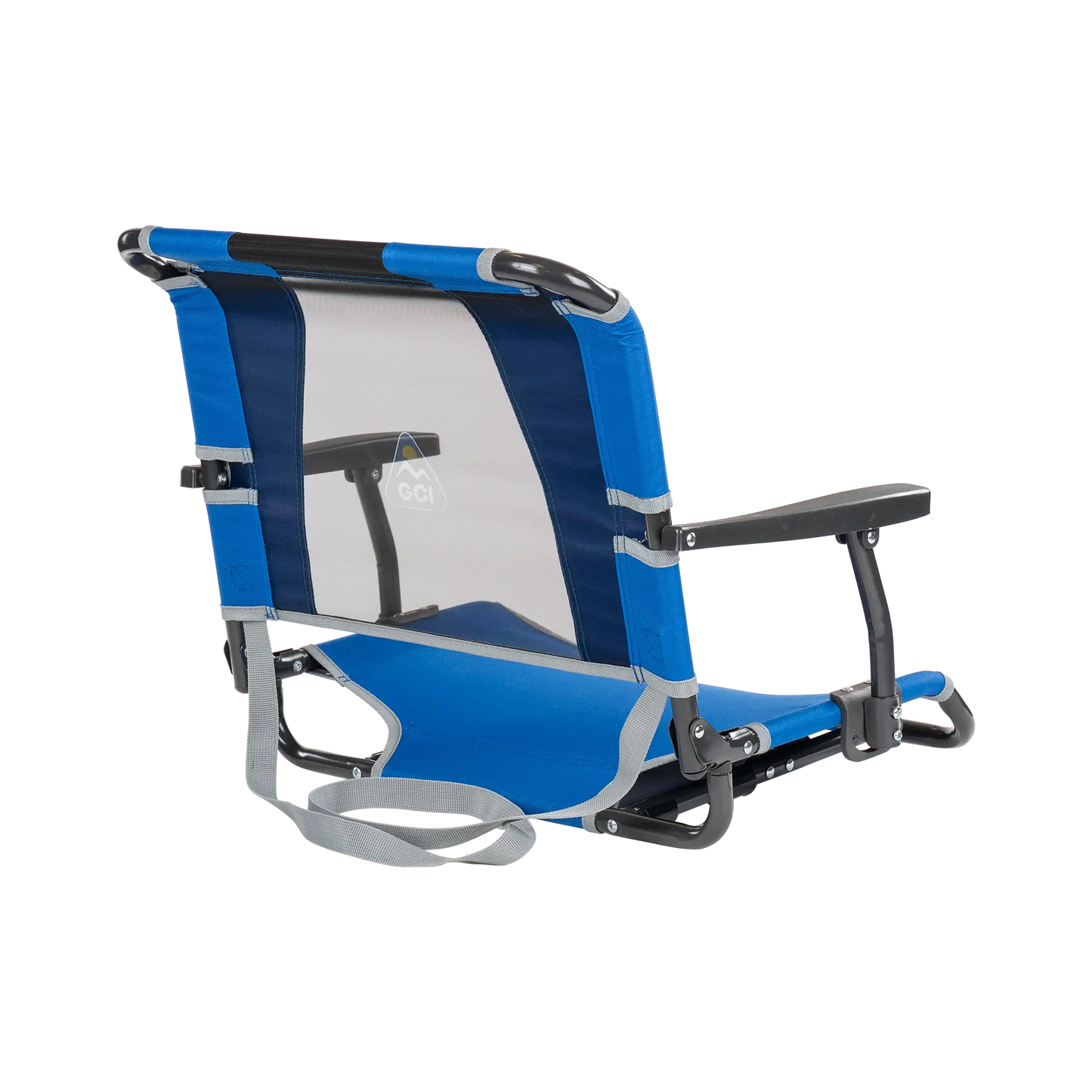 Premium All-Weather Big Comfort Stadium Chair with Armrests - Camp Rocker Chair for Fishing & Beach Trips Detail