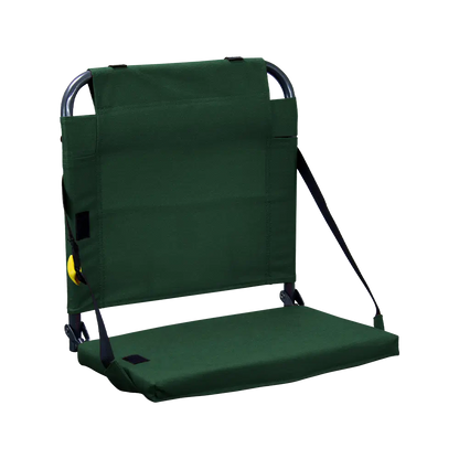 Ultra-Comfortable BleacherBack - Camp Rocker Chair for Fishing & Beach Trips - Hunter