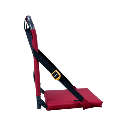 Ultra-Comfortable BleacherBack - Camp Rocker Chair for Fishing & Beach Trips Detail