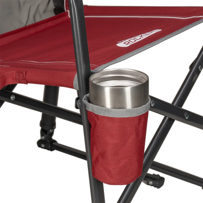 Ergonomic Portable Freestyle Rocker - Folding Rocking Chair - Perfect for Tailgating Detail
