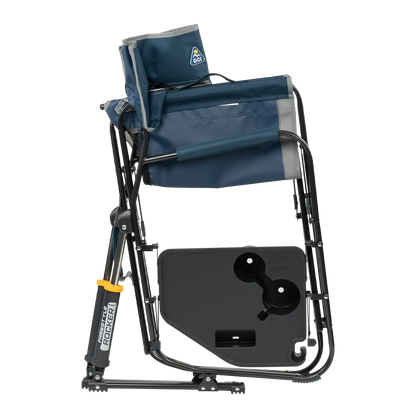 Foldable Freestyle Rocker with Side Table - Camp Rocker Chair for Fishing & Beach Trips Detail