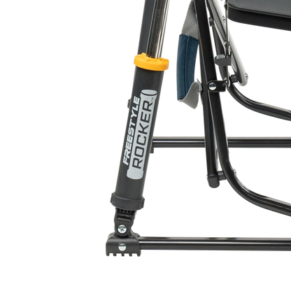 Foldable Freestyle Rocker with Side Table - Camp Rocker Chair for Fishing & Beach Trips Detail