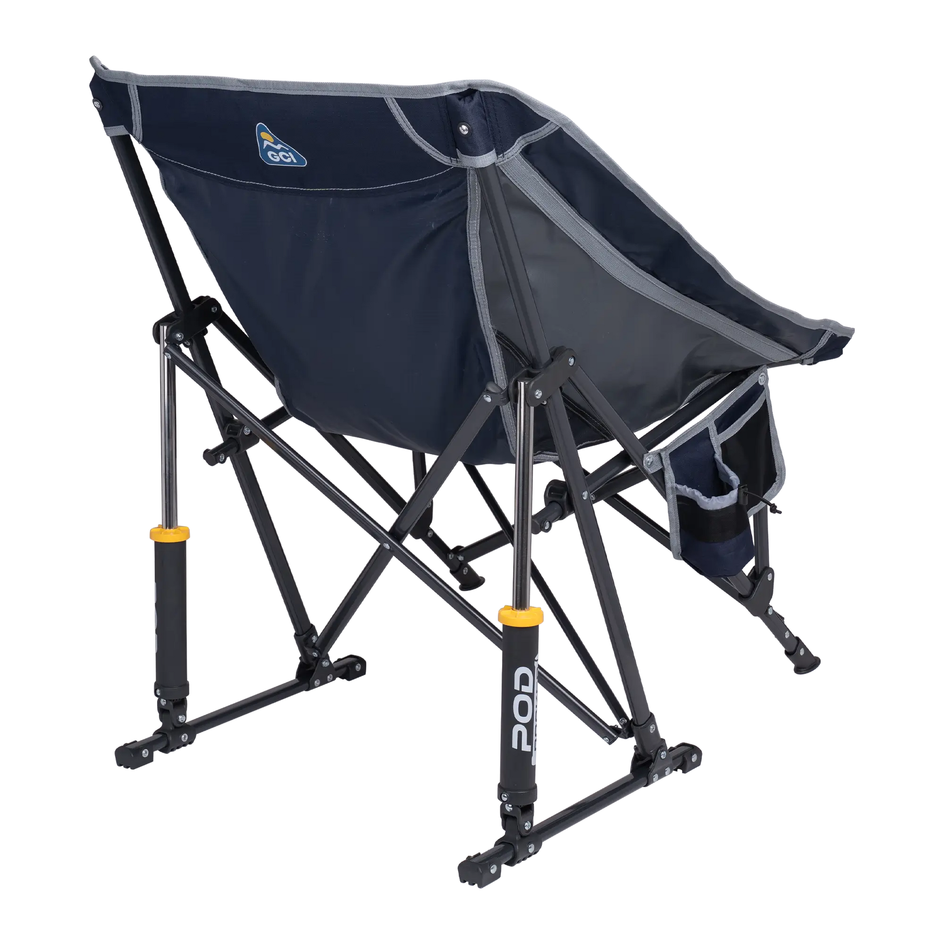 Premium All-Weather Pod Rocker - Rocker Chair for Camping & Lawns Detail