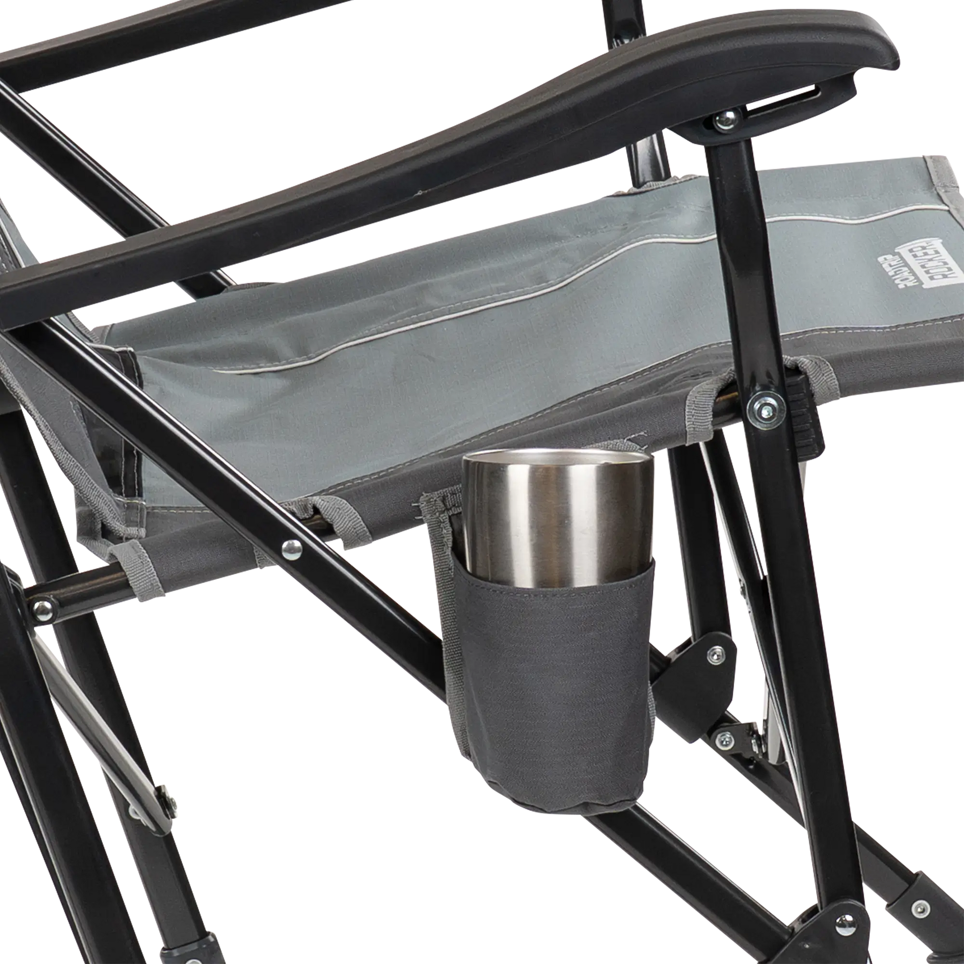 Ergonomic Portable RoadTrip Rocker - Rocker Chair for Camping & Lawns Detail