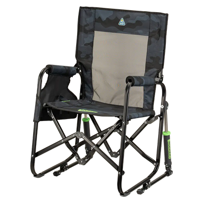 Premium All-Weather Stowaway Rocker - Folding Rocking Chair - Perfect for Tailgating Detail