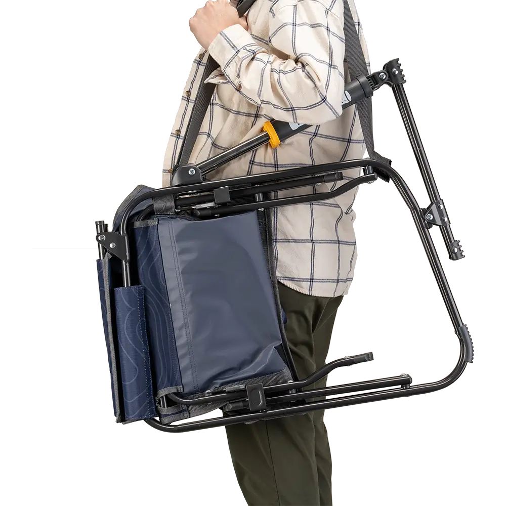 Premium All-Weather Stowaway Rocker - Folding Rocking Chair - Perfect for Tailgating Detail