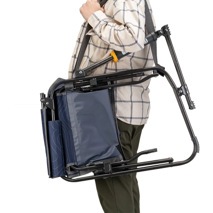 Premium All-Weather Stowaway Rocker - Folding Rocking Chair - Perfect for Tailgating Detail