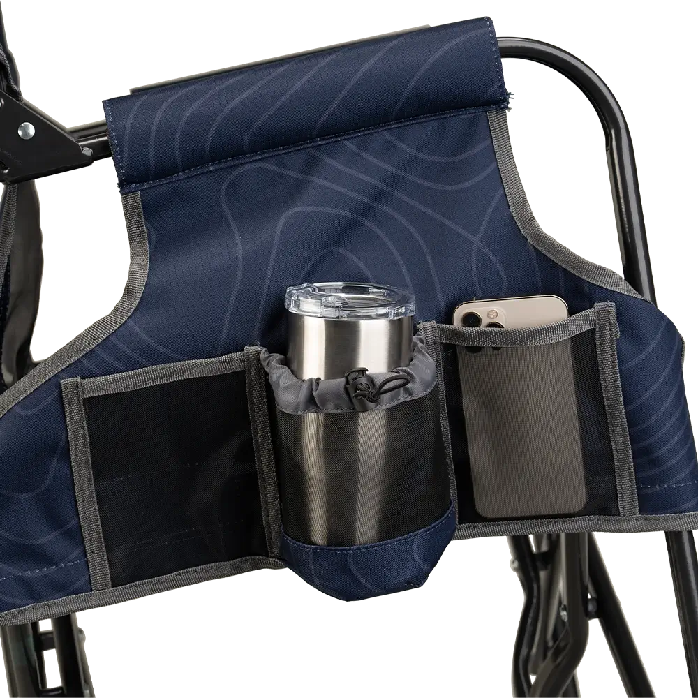 Premium All-Weather Stowaway Rocker - Folding Rocking Chair - Perfect for Tailgating Detail