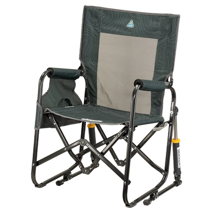 Premium All-Weather Stowaway Rocker - Folding Rocking Chair - Perfect for Tailgating Detail