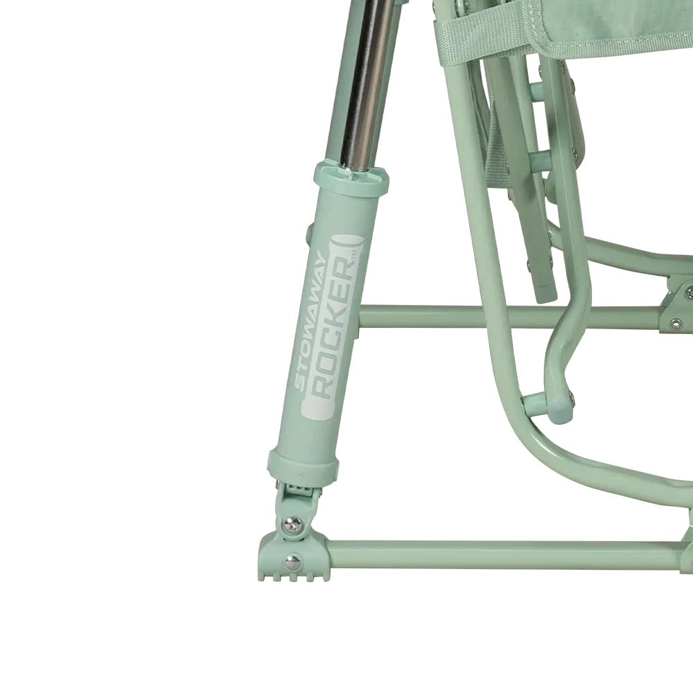 Premium All-Weather Stowaway Rocker - Folding Rocking Chair - Perfect for Tailgating Detail