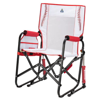 Premium All-Weather Stowaway Rocker - Folding Rocking Chair - Perfect for Tailgating Detail