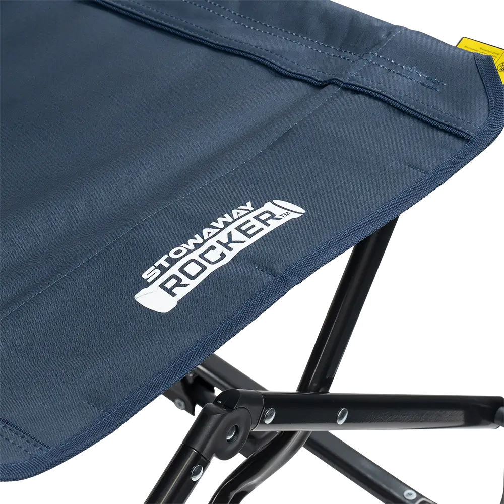 Premium All-Weather Stowaway Rocker - Folding Rocking Chair - Perfect for Tailgating Detail