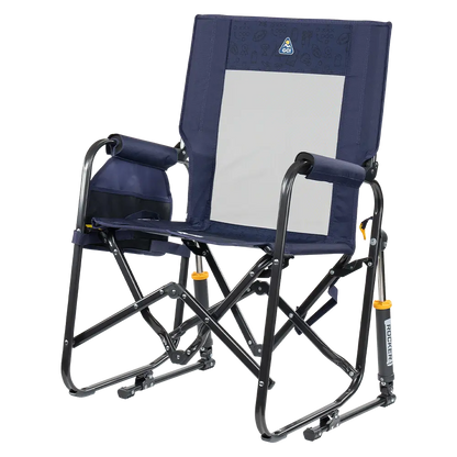Premium All-Weather Stowaway Rocker - Folding Rocking Chair - Perfect for Tailgating Detail