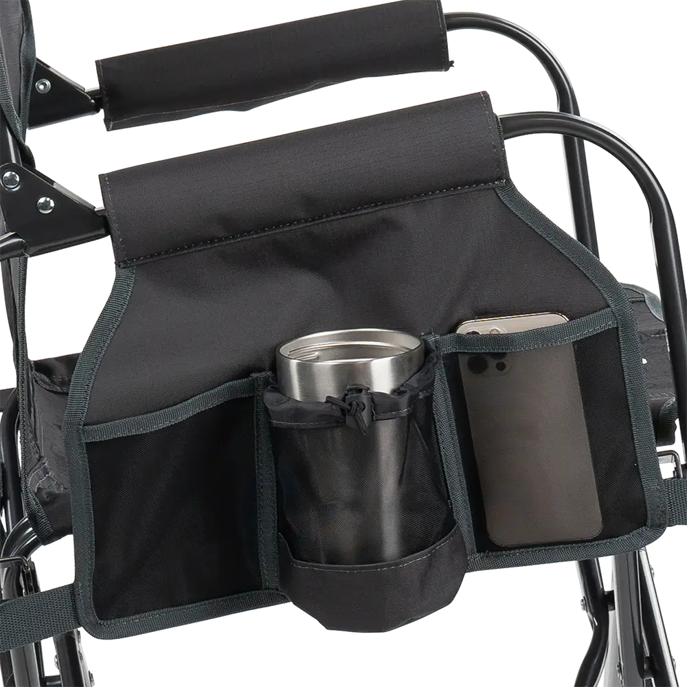 Premium All-Weather Stowaway Rocker - Folding Rocking Chair - Perfect for Tailgating Detail