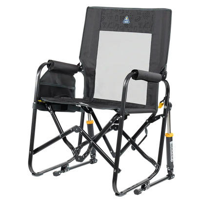 Premium All-Weather Stowaway Rocker - Folding Rocking Chair - Perfect for Tailgating Detail