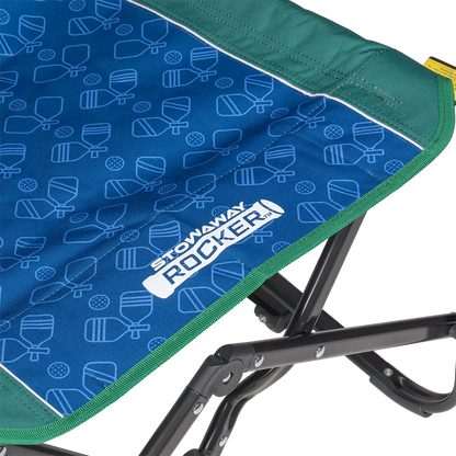 Premium All-Weather Stowaway Rocker - Folding Rocking Chair - Perfect for Tailgating Detail