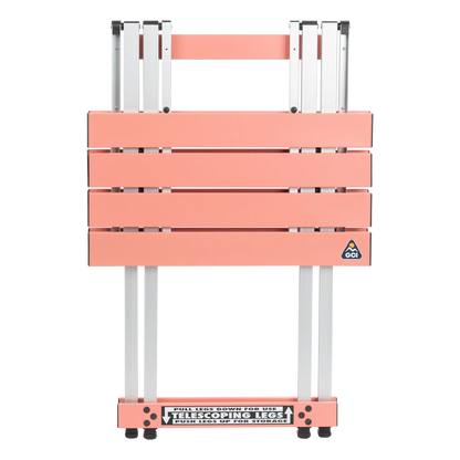 Slim-Fold Compact Camp Table 20 - Heavy Duty Aluminum Folding Picnic Table Detail