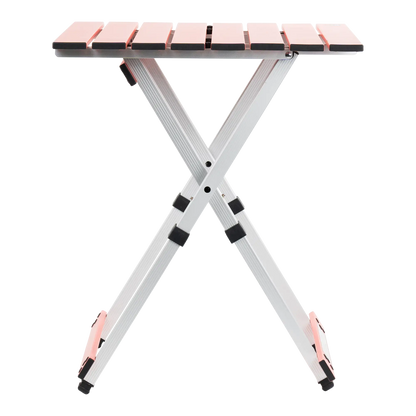 Slim-Fold Compact Camp Table 20 - Heavy Duty Aluminum Folding Picnic Table Detail