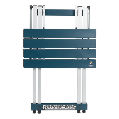 Slim-Fold Compact Camp Table 20 - Heavy Duty Aluminum Folding Picnic Table Detail