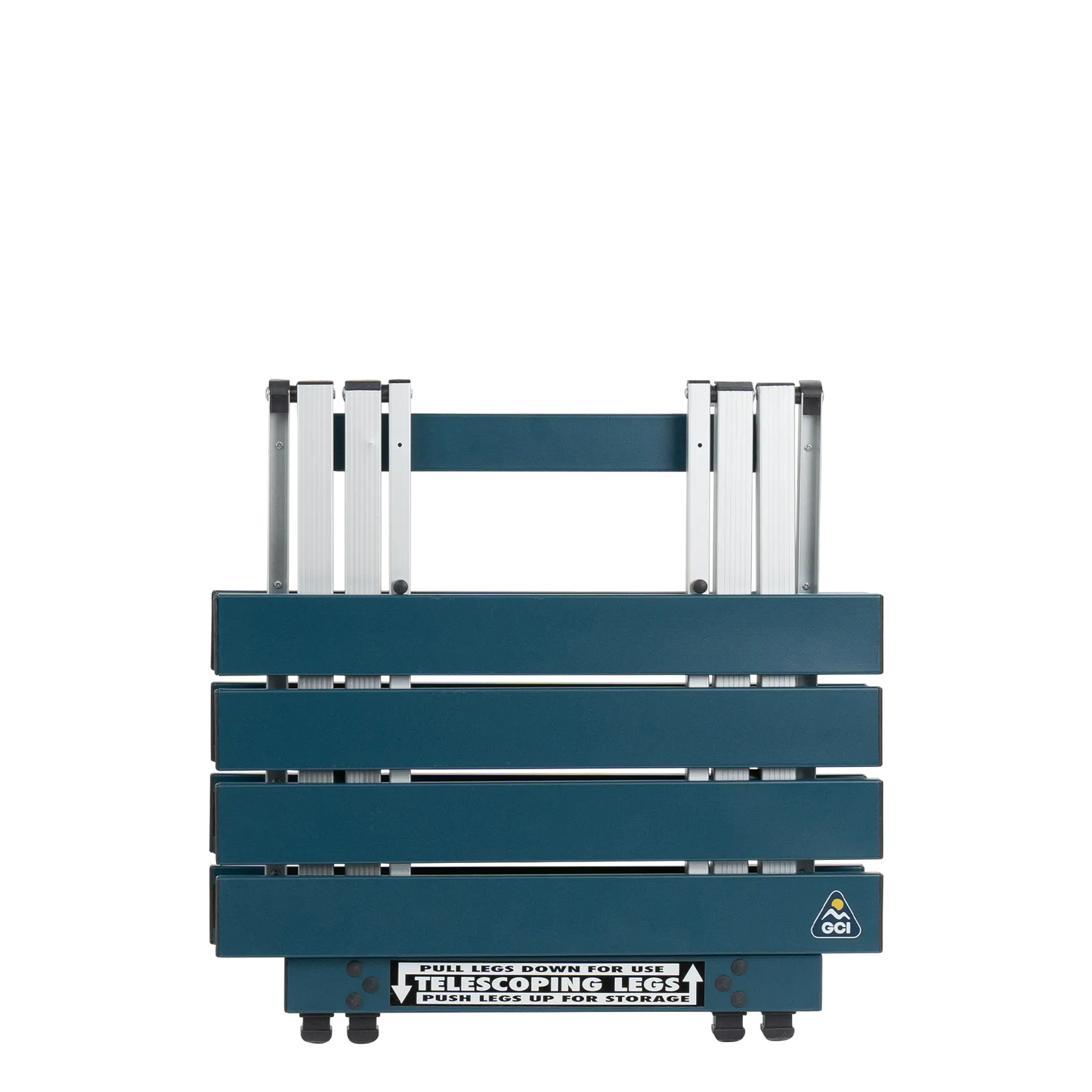 Slim-Fold Compact Camp Table 20 - Heavy Duty Aluminum Folding Picnic Table Detail