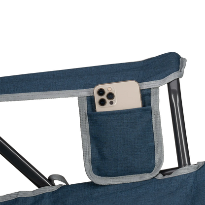 Foldable Kickback Rocker - Camp Rocker Chair for Fishing & Beach Trips Detail