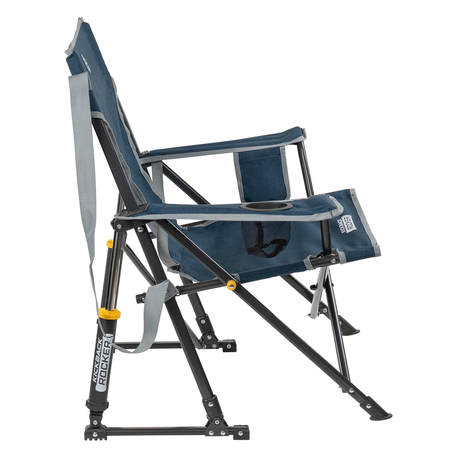 Foldable Kickback Rocker - Camp Rocker Chair for Fishing & Beach Trips Detail