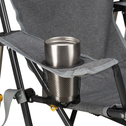 Foldable Kickback Rocker - Camp Rocker Chair for Fishing & Beach Trips Detail