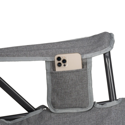 Foldable Kickback Rocker - Camp Rocker Chair for Fishing & Beach Trips Detail