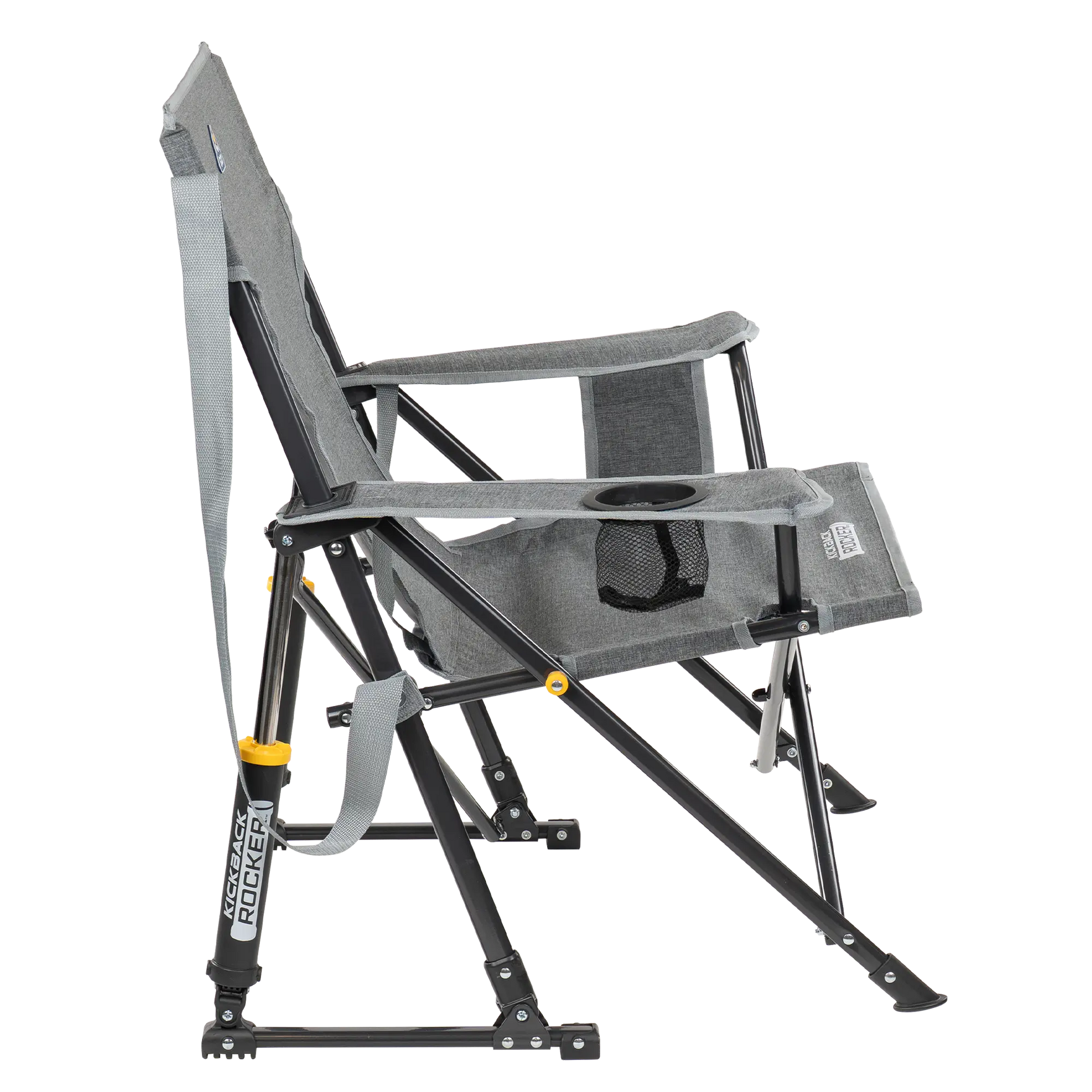 Foldable Kickback Rocker - Camp Rocker Chair for Fishing & Beach Trips Detail