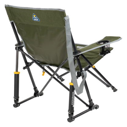 Foldable Kickback Rocker - Camp Rocker Chair for Fishing & Beach Trips Detail