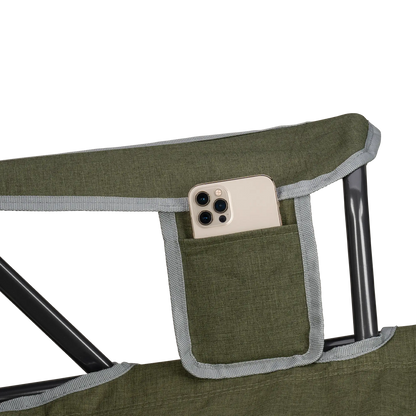 Foldable Kickback Rocker - Camp Rocker Chair for Fishing & Beach Trips Detail