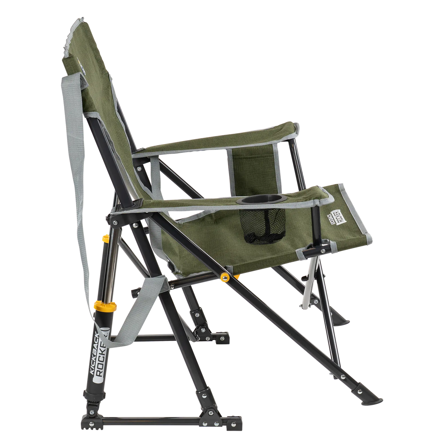 Foldable Kickback Rocker - Camp Rocker Chair for Fishing & Beach Trips Detail