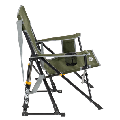 Foldable Kickback Rocker - Camp Rocker Chair for Fishing & Beach Trips Detail