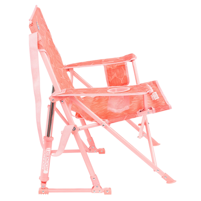 Foldable Kickback Rocker - Camp Rocker Chair for Fishing & Beach Trips Detail