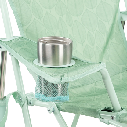 Foldable Kickback Rocker - Camp Rocker Chair for Fishing & Beach Trips Detail