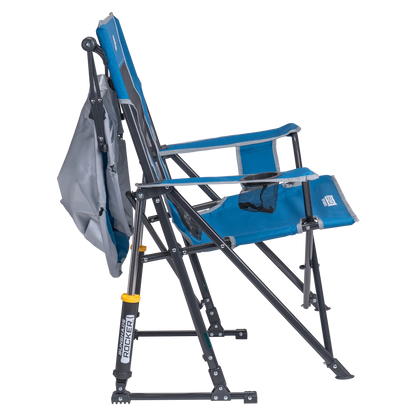 Premium All-Weather SunShade Rocker - Camp Rocker Chair for Fishing & Beach Trips Detail