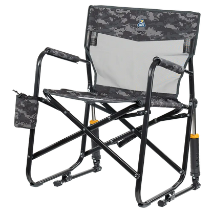 Premium All-Weather Freestyle Rocker Elite - Camp Rocker Chair for Fishing & Beach Trips Detail