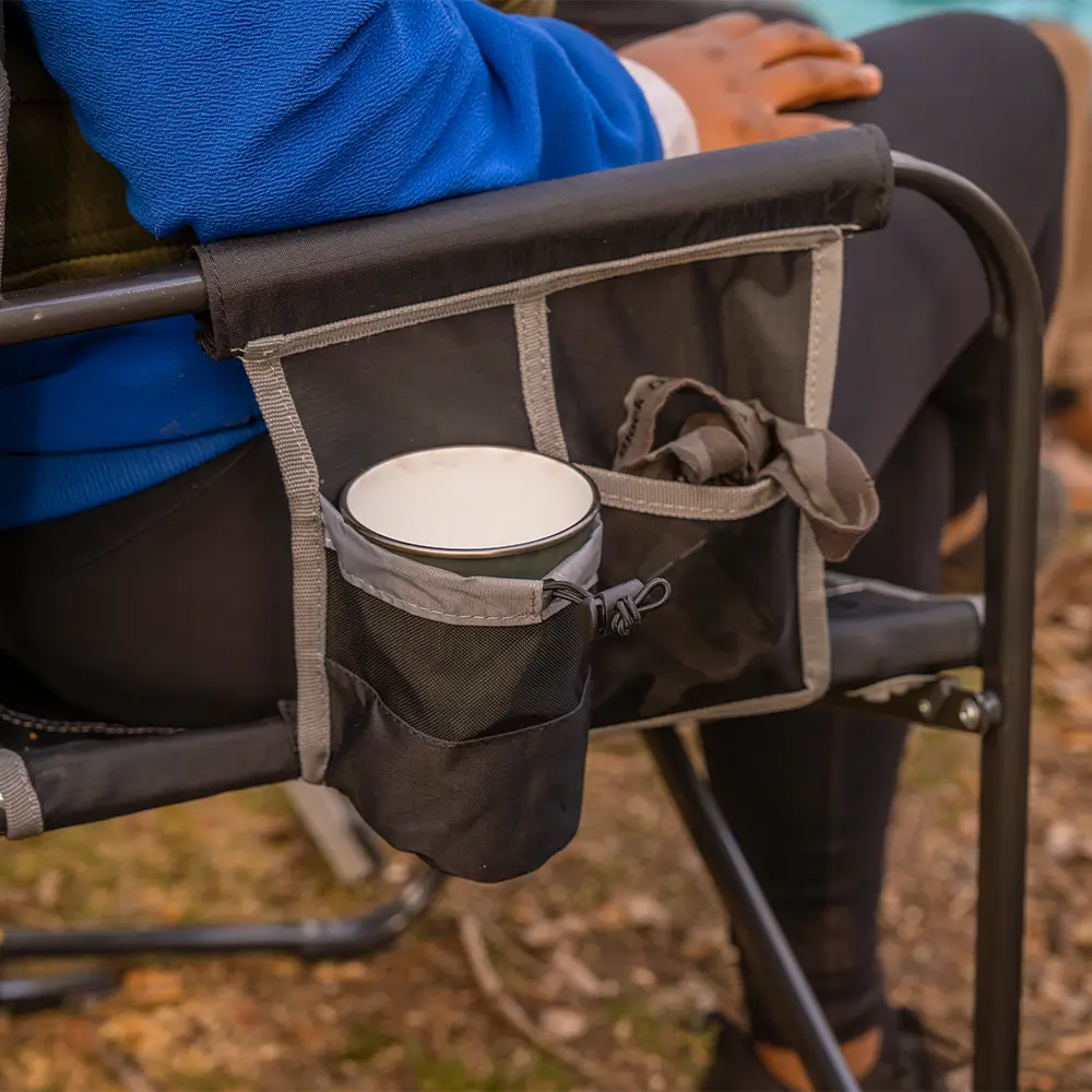 Ultra-Comfortable Freestyle Rocker XL - Rocker Chair for Camping & Lawns Detail