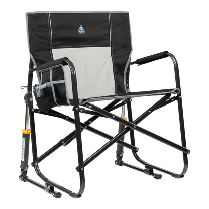 Ultra-Comfortable Freestyle Rocker XL - Rocker Chair for Camping & Lawns - Black
