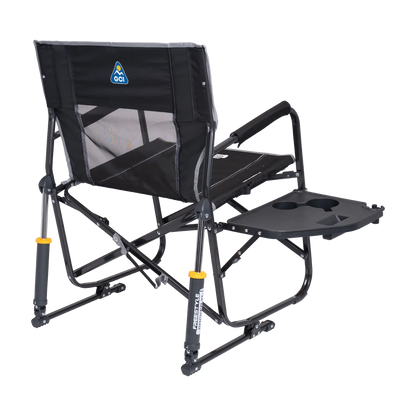 Ultra-Comfortable Freestyle Rocker XL with Side Table - Rocker Chair for Camping & Lawns Detail
