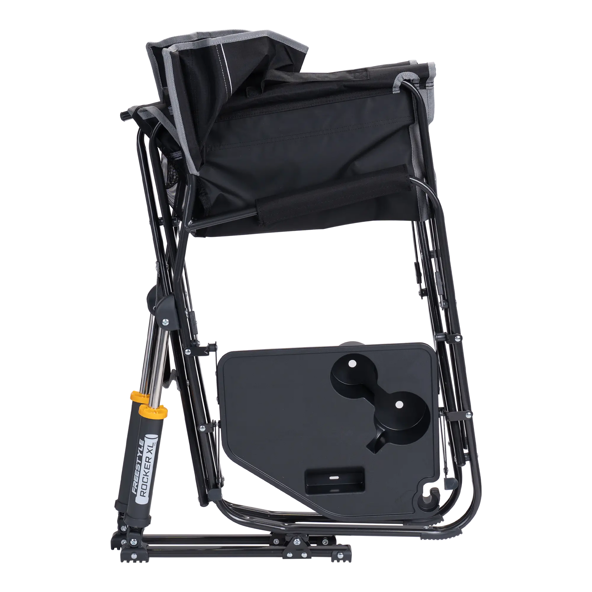 Ultra-Comfortable Freestyle Rocker XL with Side Table - Rocker Chair for Camping & Lawns Detail