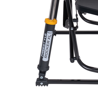 Ultra-Comfortable Freestyle Rocker XL with Side Table - Rocker Chair for Camping & Lawns Detail