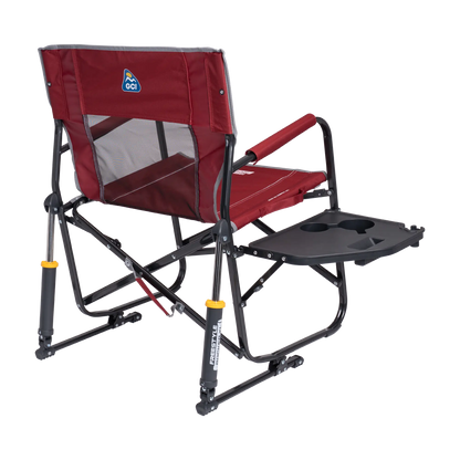 Ultra-Comfortable Freestyle Rocker XL with Side Table - Rocker Chair for Camping & Lawns Detail