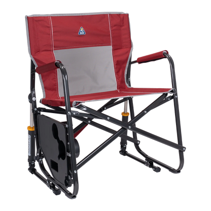 Ultra-Comfortable Freestyle Rocker XL with Side Table - Rocker Chair for Camping & Lawns Detail