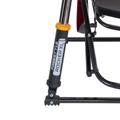 Ultra-Comfortable Freestyle Rocker XL with Side Table - Rocker Chair for Camping & Lawns Detail