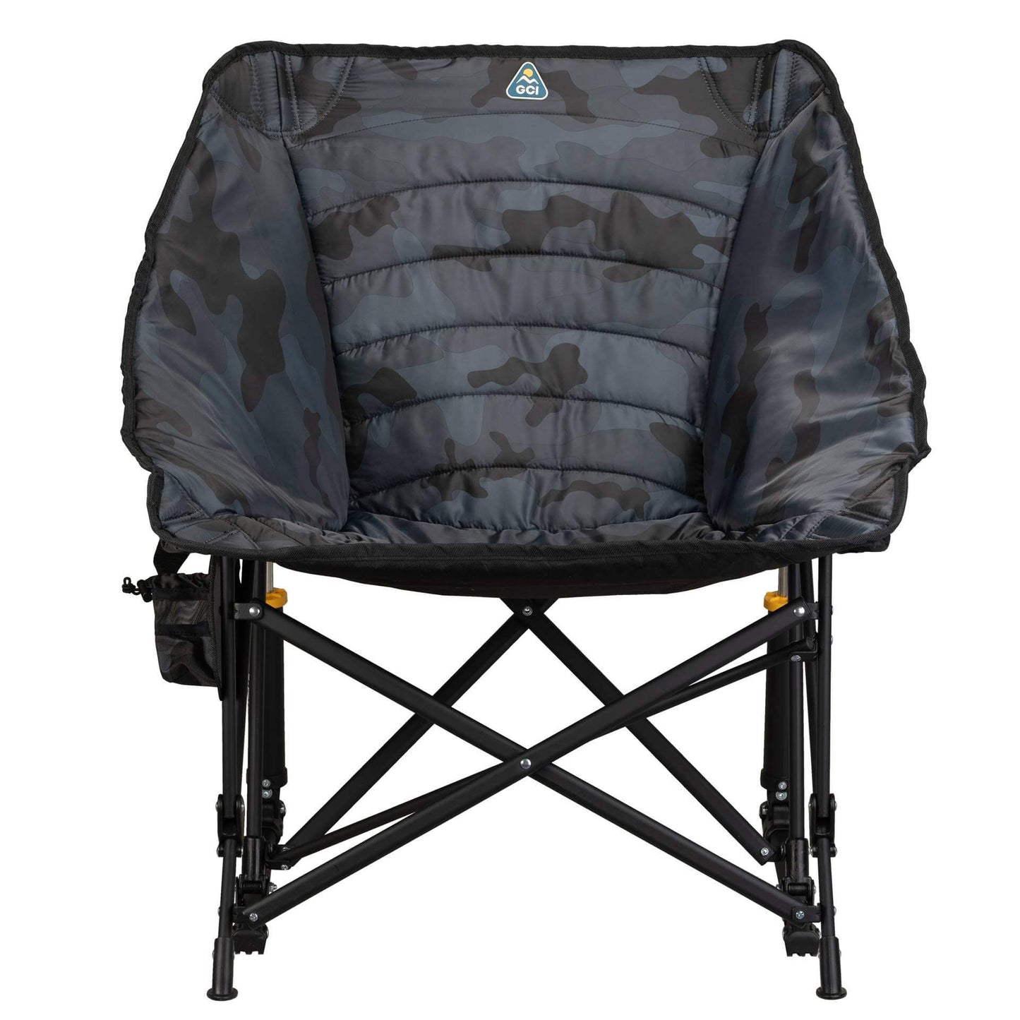 Premium All-Weather Puff Rocker - Outdoor Rocking Chairs with Dynamic Comfort Edge Detail